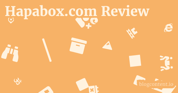 Hapabox.com Pros & Cons 1 by Partners