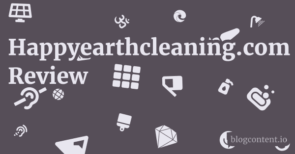 Happyearthcleaning.com Review 1 by Partners