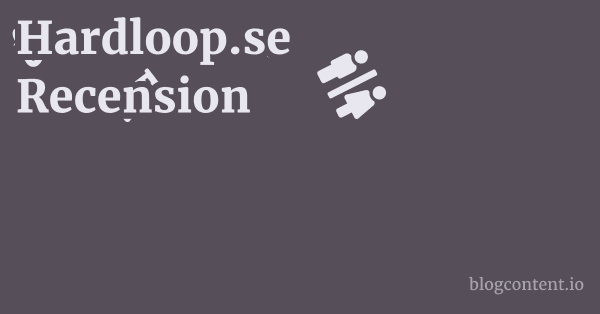 Hardloop.se Recension 1 by Partners