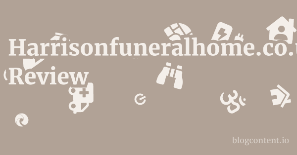 Harrisonfuneralhome.co.uk Review 1 by Partners