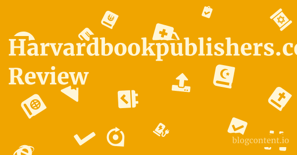 Harvardbookpublishers.com Review 1 by Partners