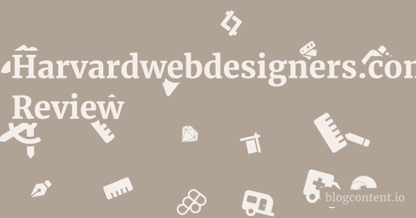 Harvardwebdesigners.com Review 1 by Partners