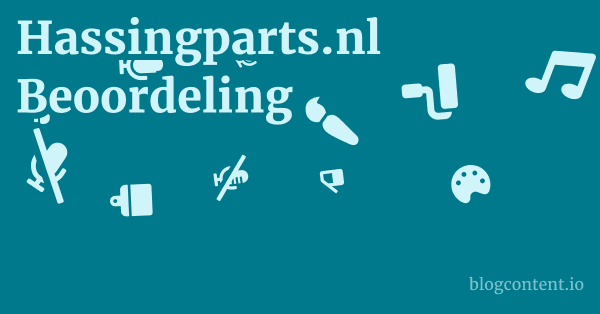 Hassingparts.nl Beoordeling 1 by Partners
