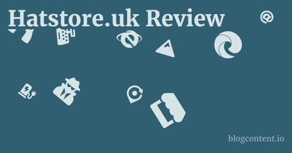Hatstore.uk Review 1 by Partners