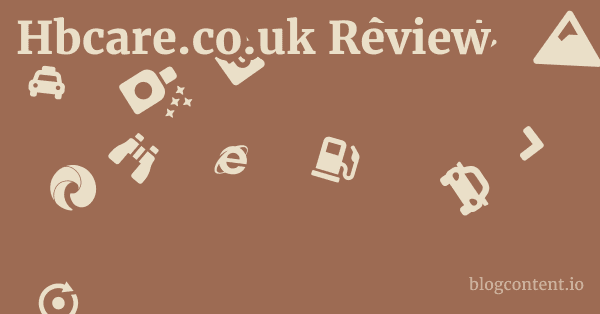 Hbcare.co.uk Review 1 by Partners