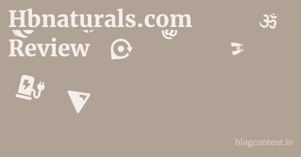 Hbnaturals.com Review 1 by Partners