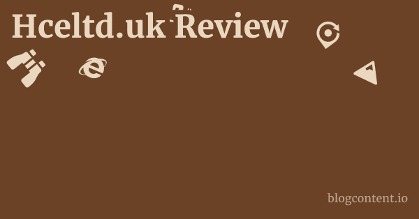 Hceltd.uk Review 1 by Partners