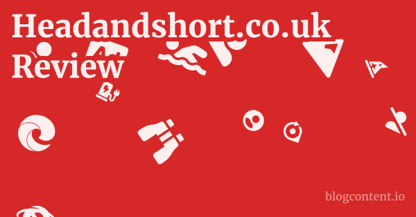 Headandshort.co.uk Review 1 by Partners