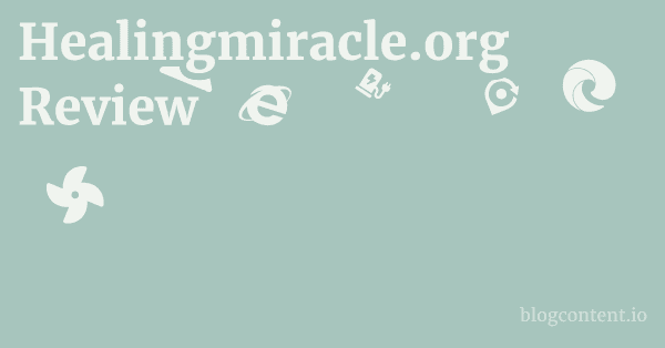 Healingmiracle.org Review 1 by Partners