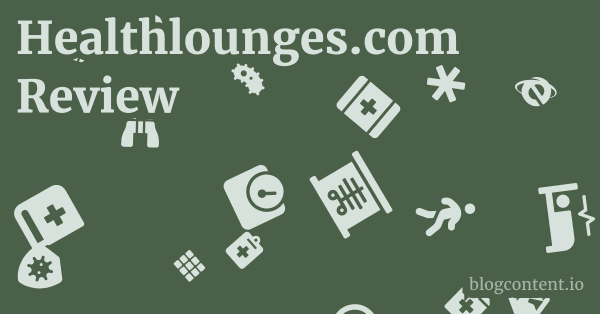 Healthlounges.com Review 1 by Partners