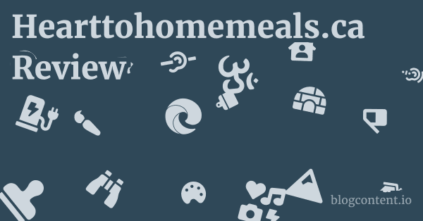 Hearttohomemeals.ca Review 1 by Partners
