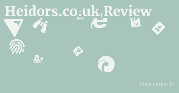 Heidors.co.uk Review 1 by Partners
