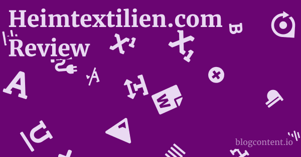 Heimtextilien.com Review 1 by Partners