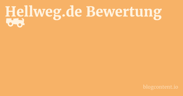 Hellweg.de Bewertung 1 by Partners