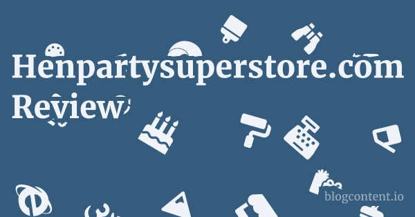 Henpartysuperstore.com Review 1 by Partners