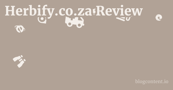 Herbify.co.za Review 1 by Partners