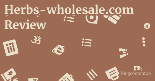 Herbs-wholesale.com Review 1 by Partners