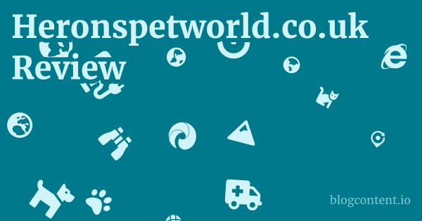 Heronspetworld.co.uk Review 1 by Partners