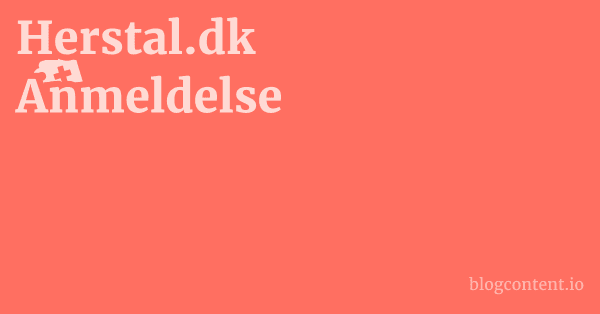 Herstal.dk Anmeldelse 1 by Partners