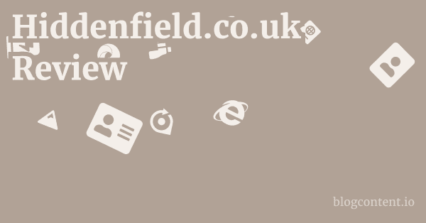 Hiddenfield.co.uk Review 1 by Partners