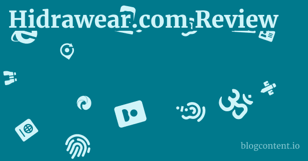Hidrawear.com Review 1 by Partners
