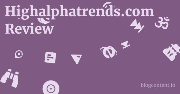 Highalphatrends.com Review 1 by Partners