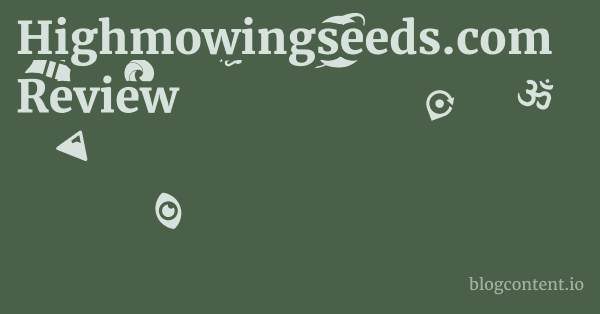 Highmowingseeds.com Review 1 by Partners