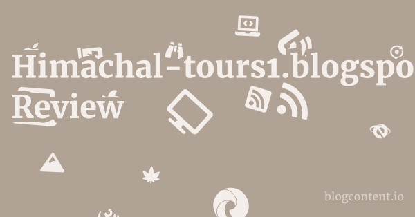 Himachal-tours1.blogspot.com Review 1 by Partners