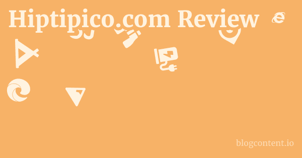 Hiptipico.com Review 1 by Partners