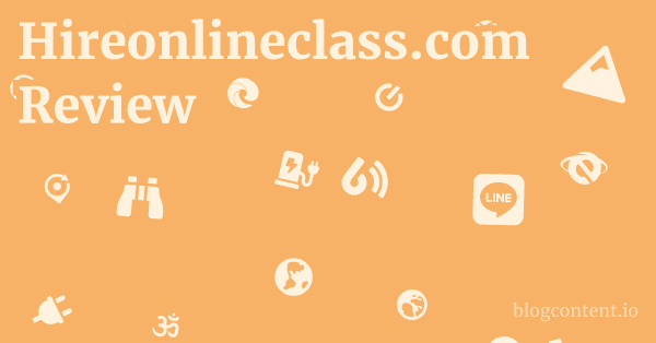Hireonlineclass.com Review 1 by Partners