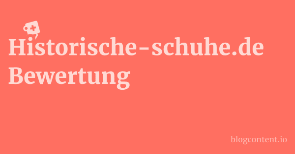 Historische-schuhe.de Bewertung 1 by Partners