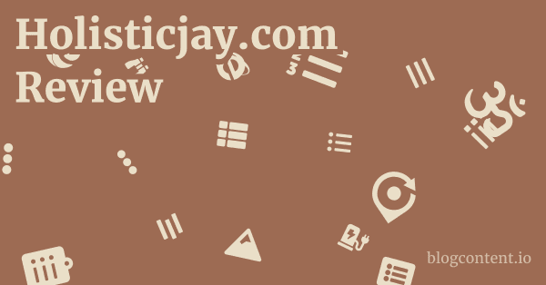 Holisticjay.com Review 1 by Partners