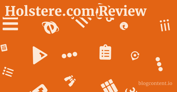 Holstere.com Review 1 by Partners