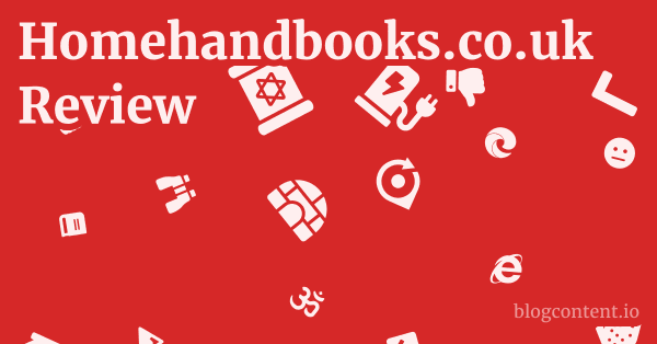 Homehandbooks.co.uk Review 1 by Partners