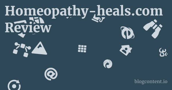 Homeopathy-heals.com Review 1 by Partners