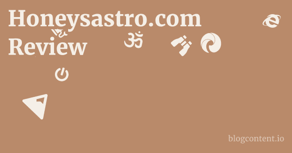 Honeysastro.com Review 1 by Partners