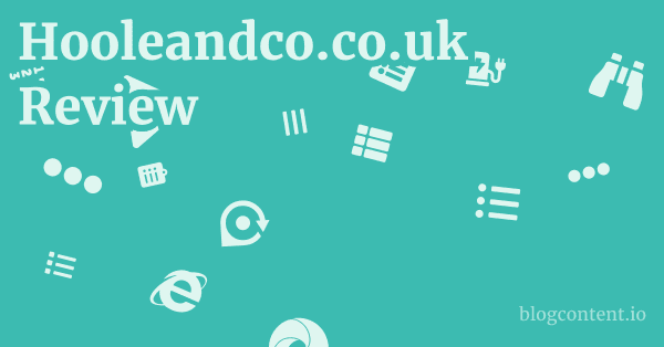 Hooleandco.co.uk Review 1 by Partners