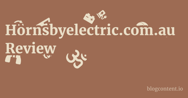 Hornsbyelectric.com.au Review 1 by Partners
