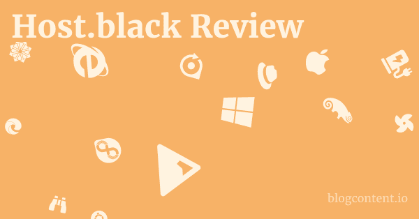 Host.black Review 1 by Partners