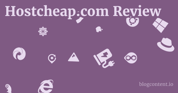 Hostcheap.com Review