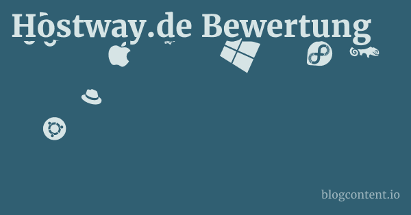 Hostway.de Bewertung 1 by Partners