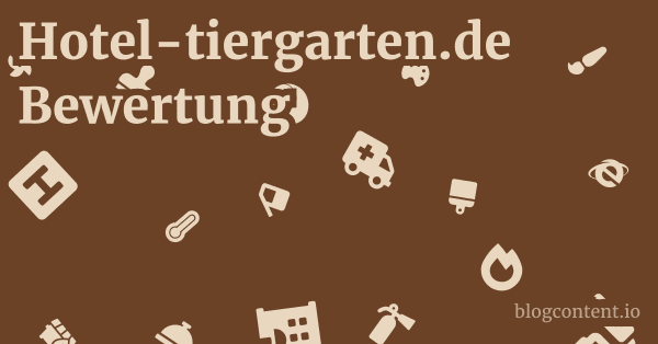 Hotel-tiergarten.de Bewertung 1 by Partners