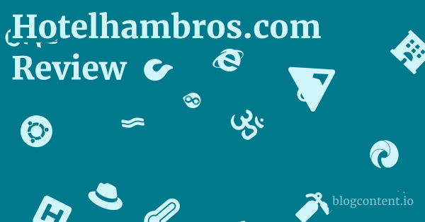 Hotelhambros.com Review 1 by Partners