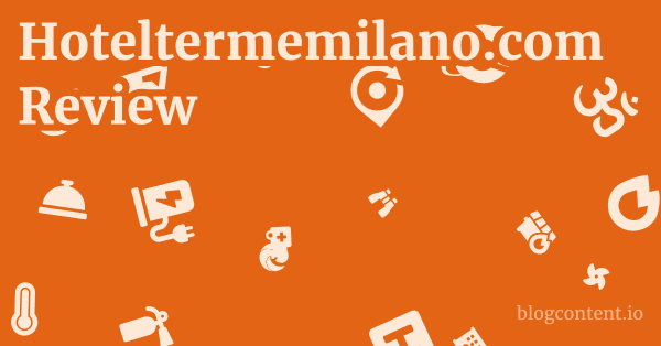 Hoteltermemilano.com Review 1 by Partners