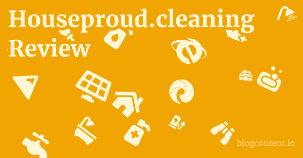Houseproud.cleaning Review 1 by Partners