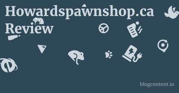 Howardspawnshop.ca Review 1 by Partners
