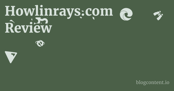 Howlinrays.com Review 1 by Partners