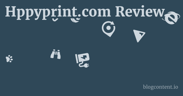 Hppyprint.com Review 1 by Partners