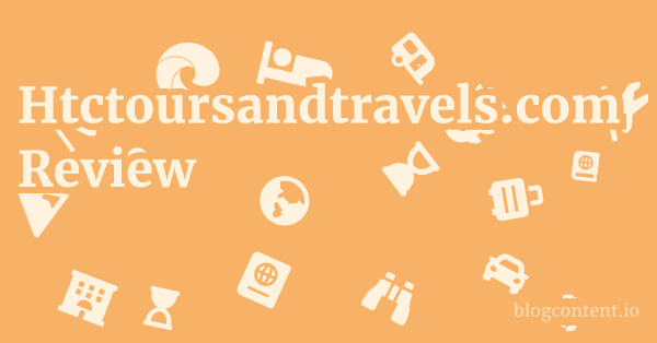 Htctoursandtravels.com Review 1 by Partners