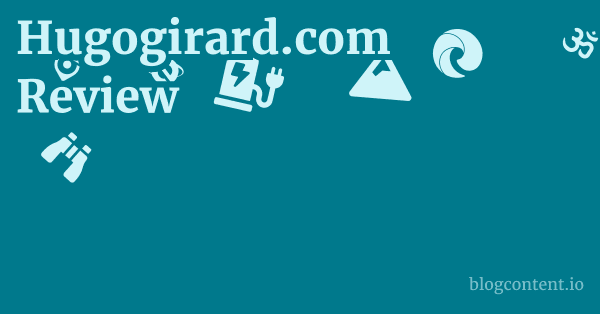 Hugogirard.com Review 1 by Partners